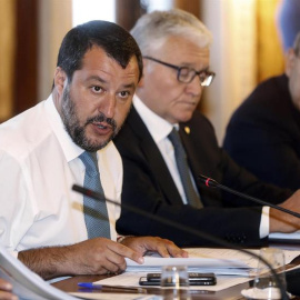 Salvini junto al ministro de Interior. EFE/EPA/RICCARDO ANTIMIANI