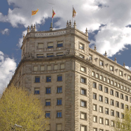 Edificio del Banco de España en Barcelona.