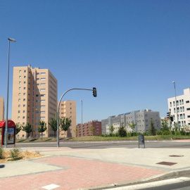 Edificios de viviendas en construcción en Madrid. E.P.