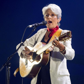 La cantautora Joan Baez ha visitado España en su gira de despedida. | EFE