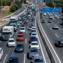 Operación salida del pasado 29 de julio de 2022, en Madrid.