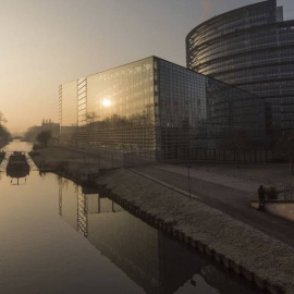 Vista general de la sede del Parlamento Europeo en Estrasburgo. / EFE