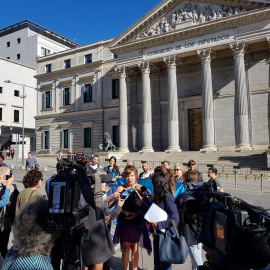 03/10/2018.- 17 activistas trans llevaron a cabo una huelga de hambre para exigir a Podemos que tramite la ley integral de este colectivo. TWITTER/@PlataformaTrans