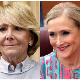 Esperanza Aguirre y Cristina Cifuentes. (EFE | ARCHIVO)