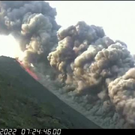 El volcán Stromboli entra en erupción