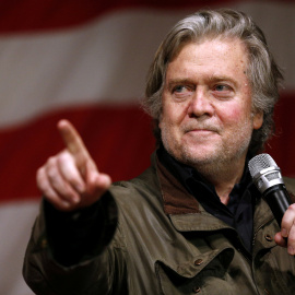 El exresponsable de estrategia de la Casa Blanca, Steve Bannon. /REUTERS