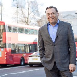 El millonario ruso Mikhail Fridman, en Londres. E.P.