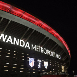 Fachada del estadio Wanda Metropolitano, casa del club Atlético de Madrid. / www.atleticodemadrid.com