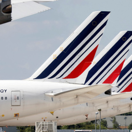 Aviones en el aeropuerto de París. Imagen de Archivo.