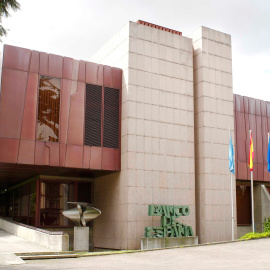 Edificio del Banco de España en Oviedo.