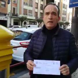 Javier Granda, exsecretario general de UGT en La Rioja, anima a que los pensionistas protesten por la "mierda" de subida de las pensiones.