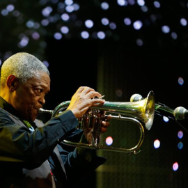 El músico de jazz surafricano Hugh Masekela. / EFE