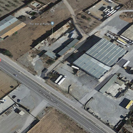 Imagen aérea del polígono industrial de Padul, donde ocurrió el accidente. – GOOGLE MAPS