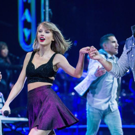 Taylor Swift en uno de sus últimos conciertos en Alemania. EFE/EPA/Rolf Vennenbernd