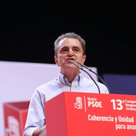 El secretario general del PSOE de Madrid, José Manuel Franco. E.P.