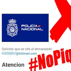 La Policía alerta de correos maliciosos que suplantan su identidad e infectan el ordenador