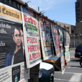 Portadas de un kiosco.