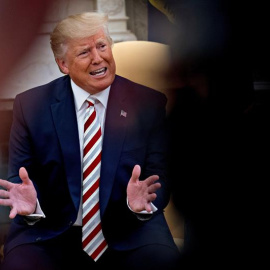 El presidente de EEUU, Donald Trump, en una imagen reciente en la casa Blanca. EFE/EPA/Andrew Harrer