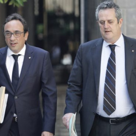 Josep Rull y Joaquim Forn se suman a la huelga de hambre que ya han iniciado Jordi Sànchez y Jordi Turull | EFE