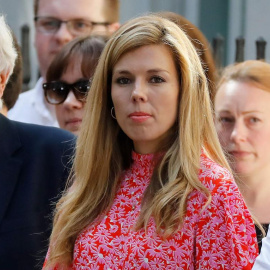 Carrie Symonds. AFP