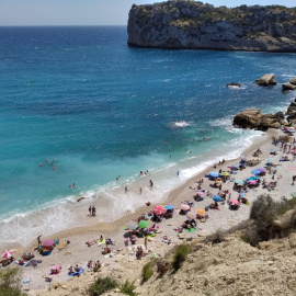 La cala Ambolo de Xàbia. Ajuntament de Xàbia