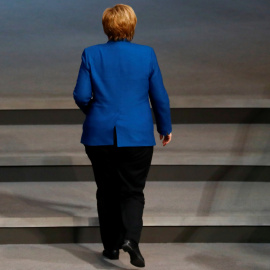 La canciller alemana Angela Merkel.REUTERS/Fabrizio Bensch