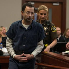 Larry Nassar. EFE/RENA LAVERTY