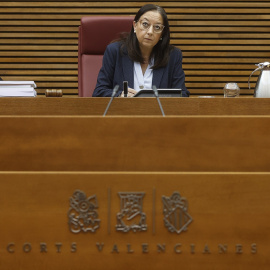 Llanos Massó, presidenta de las Corts Valencianes