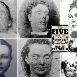 Víctimas de Jack el Destripador, el primer asesino en serie moderno de la historia.