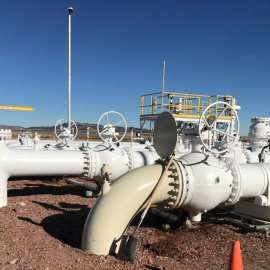 Estación de bombeo de la estadounidense Tallgrass Energy, en  Guernsey (Wyoming, EEU). REUTERS/David Gaffen