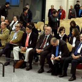 Cano Cuevas de Afinsa durante su declaración ante la Audiencia Nacional