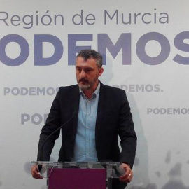 El coordinador regional de Más Región, Óscar Urralburu.