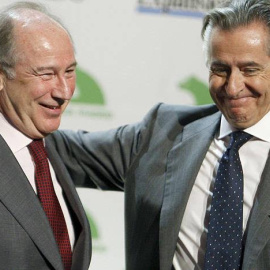 Rodrigo Rato y Miguel Blesa