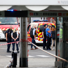 Lugar del ataque de Lyon, que se saldó con un muerto. REUTERS