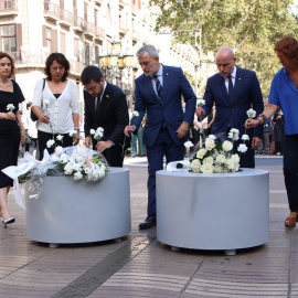 Familiares y víctimas en el minuto de silencio por seis años del 17A