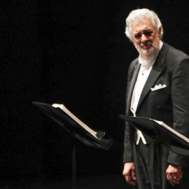 El tenor Plácido Domingo, en Salzburgo. / FRANZ NEUMAYR (EP)