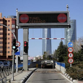 El túnel madrileño de Pío XII.