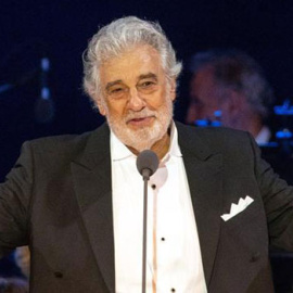 El tenor Plácido Domingo se retiró de la Met Opera de Nueva York este martes. / EFE