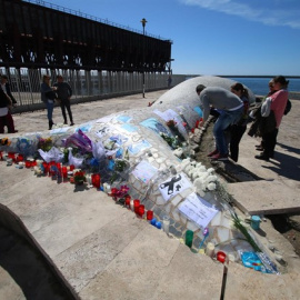 La Ballena de Gabriel y de la Buena Gente se inaugura este sábado en Almería con actos solidarios./ EUROPA Press