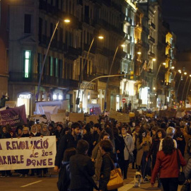 Manifestació del 8 de març a Barcelona