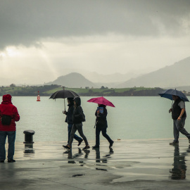 Lluvia en Cantabria