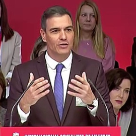 Vídeo | Sánchez vuelve a reivindicar la ley 'solo sí es sí': "El objetivo es que nunca más una víctima sea cuestionada"