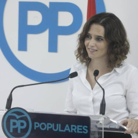 Isabel Díaz Ayuso, secretaria de Comunicación del PP. EUROPA PRESS/Archivo