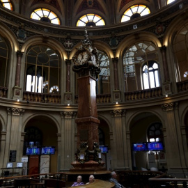 Interior de la Bolsa de Madrid. REUTERS/Susana Vera