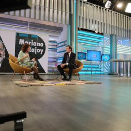 Mariano Rajoy en 'El programa de Ana Rosa'. TWITTER/@marianorajoy