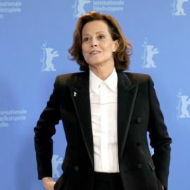 Sigourney Weaver en el Festival de Berlín.