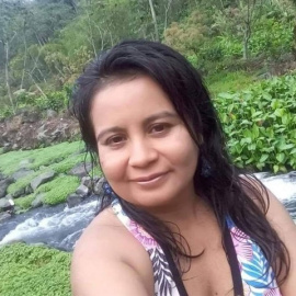 La activista guatemalteca Diana Isabel Hernández. / ALIANZA POR LA SOLIDARIDAD