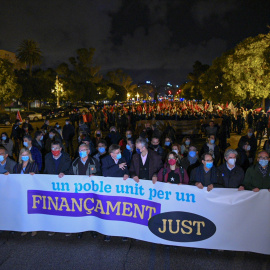 09/10/2023 Manifestación en València en 2021 pidiendo un nuevo sistema de financiación autonómico.