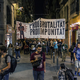 Manifestació del 2015 per reclamar justícia per a Juan Andrés Benítez. BRU AGUILÓ