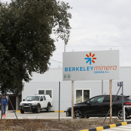 Las oficinas de la empresa minera australiana Berkeley Energia, en Retortillo (Salamanca). REUTERS/Susana Vera